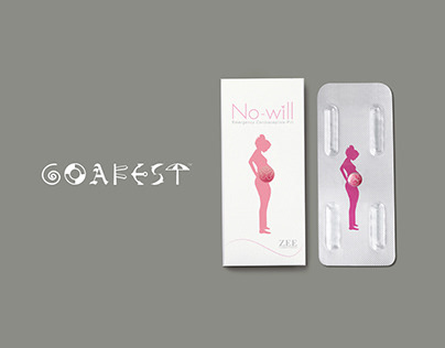 No-will -Emergency contraceptive pill packaging design