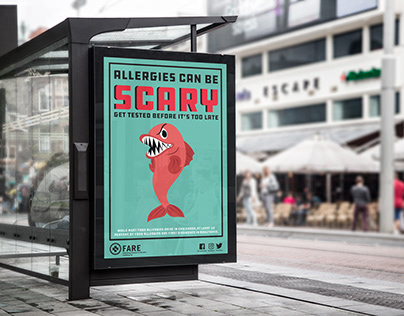 Food Allergy Research & Education Bus Advertisement