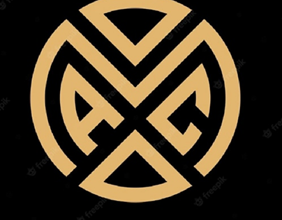 Maze shape logo