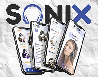 SONIX UI/UX App Design