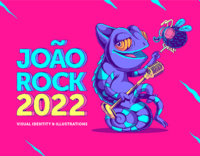 João Rock 2022 - Illustrations and Visual Identity