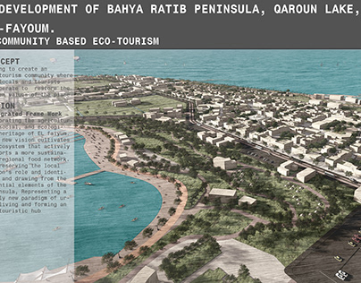 DEVELOPMENT OF BAHYA RATIB PENINSULA, QARUN LAKE.