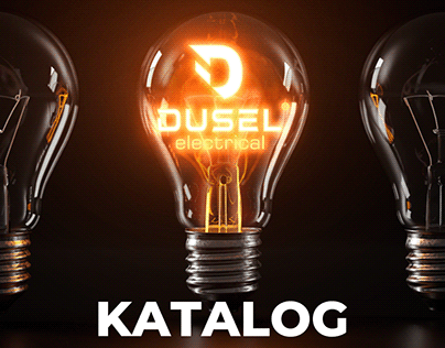 Catalog design for "Dusel electrical"