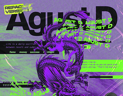 BTS | Agust D Mixtape Repackaged Design
