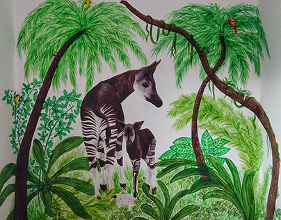 Okapi Mural