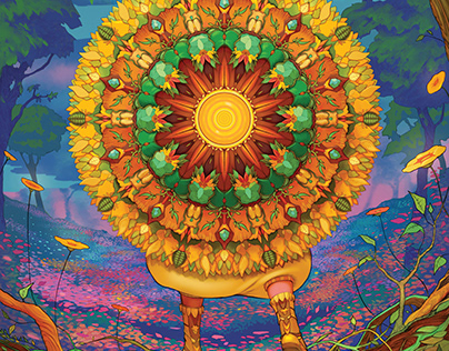 Project thumbnail - Sunflower Paladin - Lineart & illustration