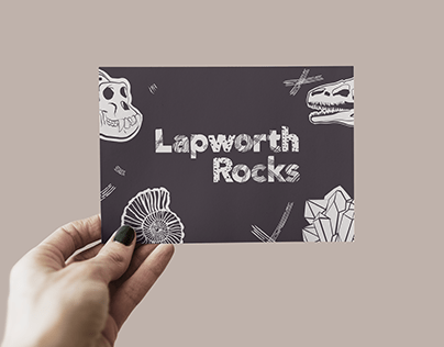 Lapworth Rocks Linocut Illustrations