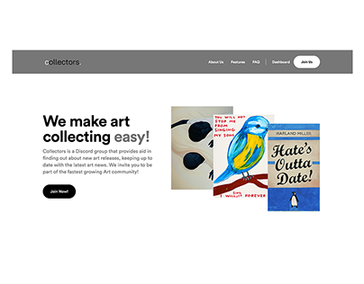 Collectors Art Website