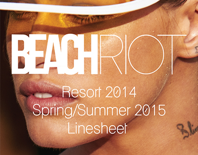2015 Beach Riot Line sheet