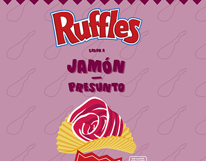 Rediseño del packaging de Ruffles Jamón