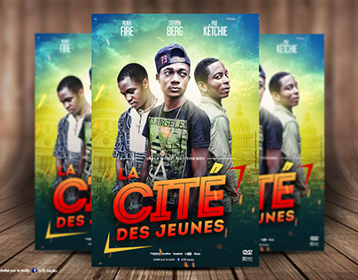 Création Cover Artwork LA CITE DES JEUNES - Poster Film