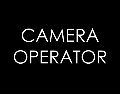 Camera Operator