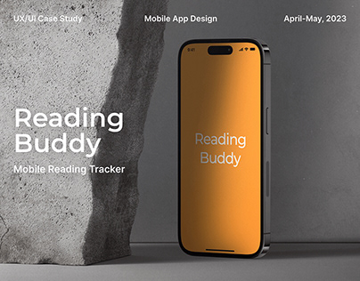 Reading Buddy: Mobile App, UX/UI Case Study