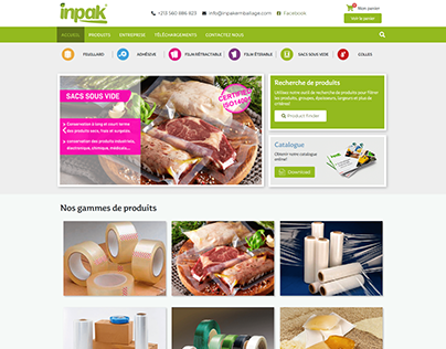 inpak emballage website