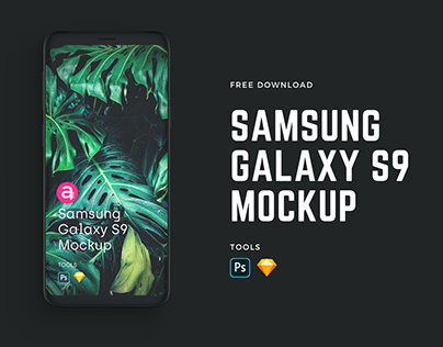Samsung Galaxy S9 Mockup | Free Download