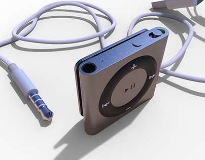 Modelado de iPod Shuffle