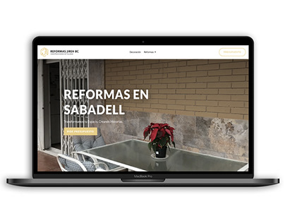 Servicio de Diseño web para Reformas