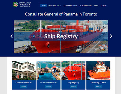Sitio web de Consulado General de Panamá en Toronto