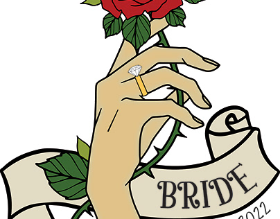Tattoo Style Hand - Bride