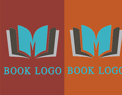 book logo design