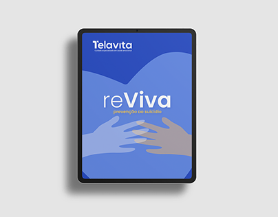 Layout e ilustração para Ebook "reViva" - Telavita