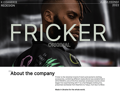 FRICKER site visual
