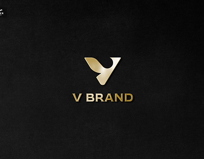 V Brand Logo and Brand Identity