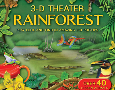 3D Theater Rainforest Book