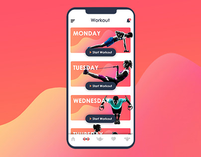 Fitness App Design
