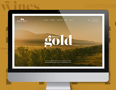 Gold Hill Winery Website