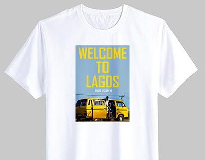 WELCOME TO LAGOS T-SHIRT MOCKUP