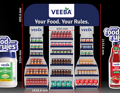 Veeba Display Rack MasterChef India