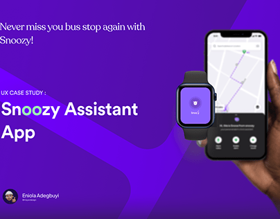Snoozy Case study ( alarm assistant app)