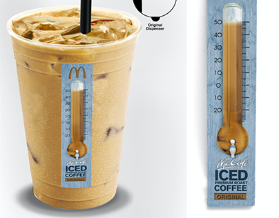 McDonald's Iced Coffee Booth Dispenser