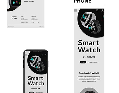 Landing Page Smart Watch