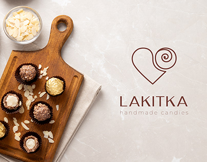 Logo design | Lakitka handmade candies