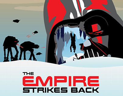 Empire Strikes Back Poster Recreation