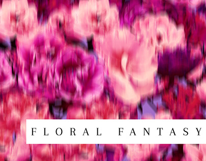Seamless pattern "Floral fantasy"