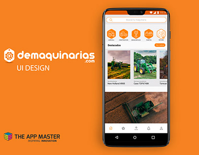 deMaquinarias | UI Design