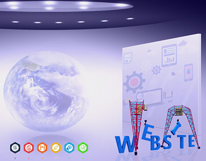 Commercial website banner design