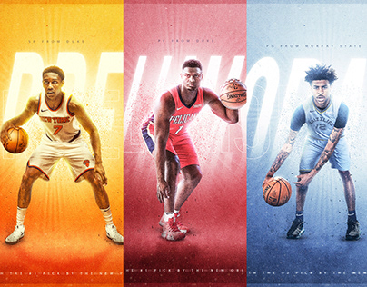 NBA Draft 2019 Graphics (including jersey swaps)