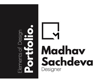 Portfolio 1st Semester Elements of Design Projects