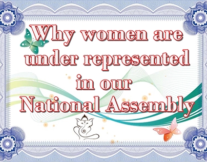 Why women are under represented in National Assembly