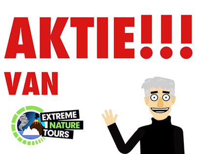 Animated video. Dutch company "Extreme nature tours"