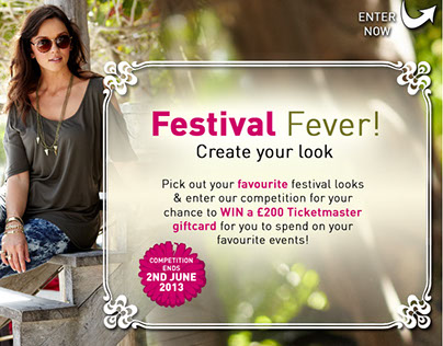 Festival Fever Social Media Campaign for SIMPLYBE.CO.UK