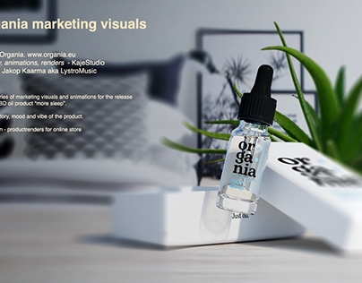 Organia marketing visuals