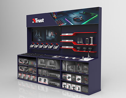 TRUST - Gaming products retail display