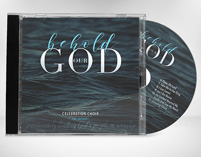 Behold Our God CD Design