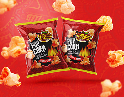 Pop Corn Packaging Design