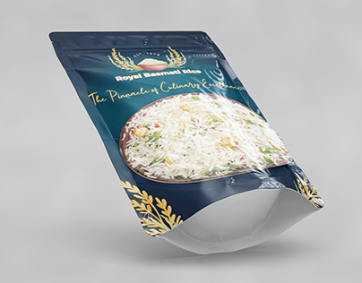 Basmati rice packaging